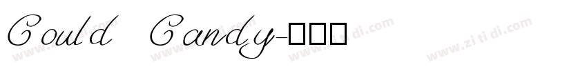 Could Candy字体转换